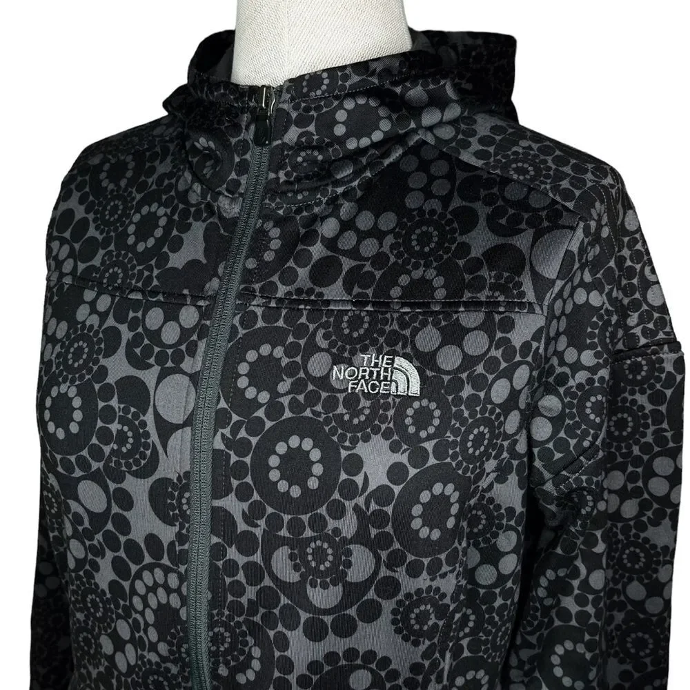 The North Face Full Zip TKA Stretch Jacket sz S * Hooded Soft Shell Fleece Lined - Picture 5 of 7